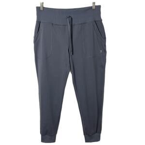 Xersioin Womens Jogger Pant M Gray Stretch Drawstring Lightweight Track Athletic